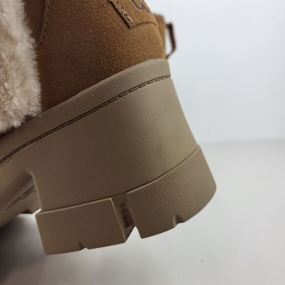 New UGG BROOKLYN SUNBURST ANKLE BOOTS SUEDE US 11 - Picture 10 of 14